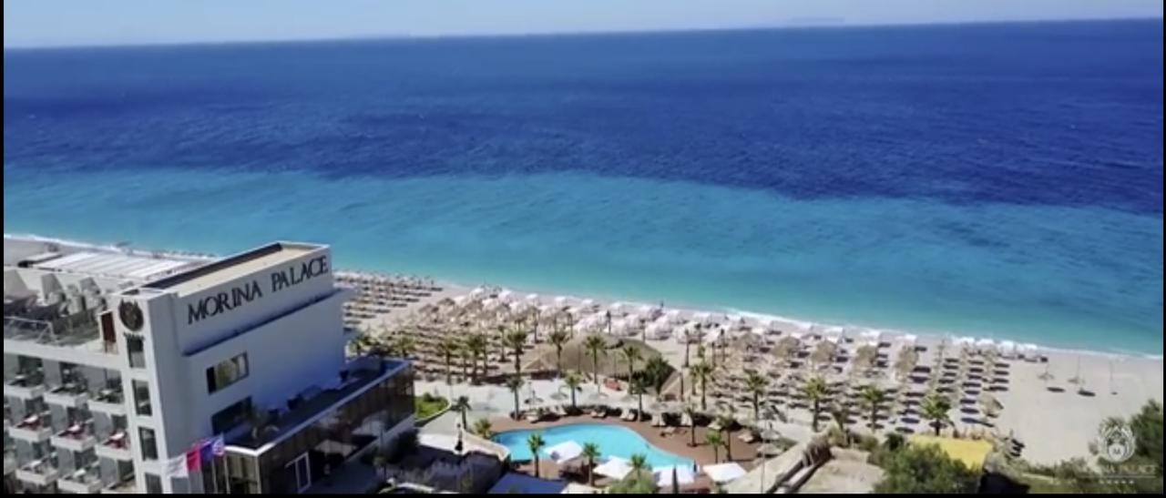 Hotel Morina Palace Dhermi Bagian luar foto